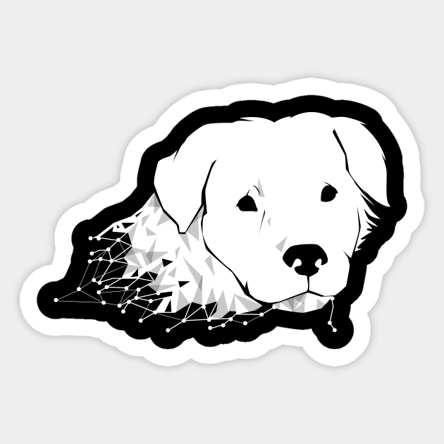 Dog Illustration Sticker by sunima